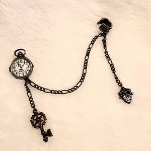 NWOT Uncle Albert's Timepiece Earring Ear Cuff